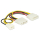 Delock Przejściówka Molex - Molex + 3pin. - 313156 - zdjęcie